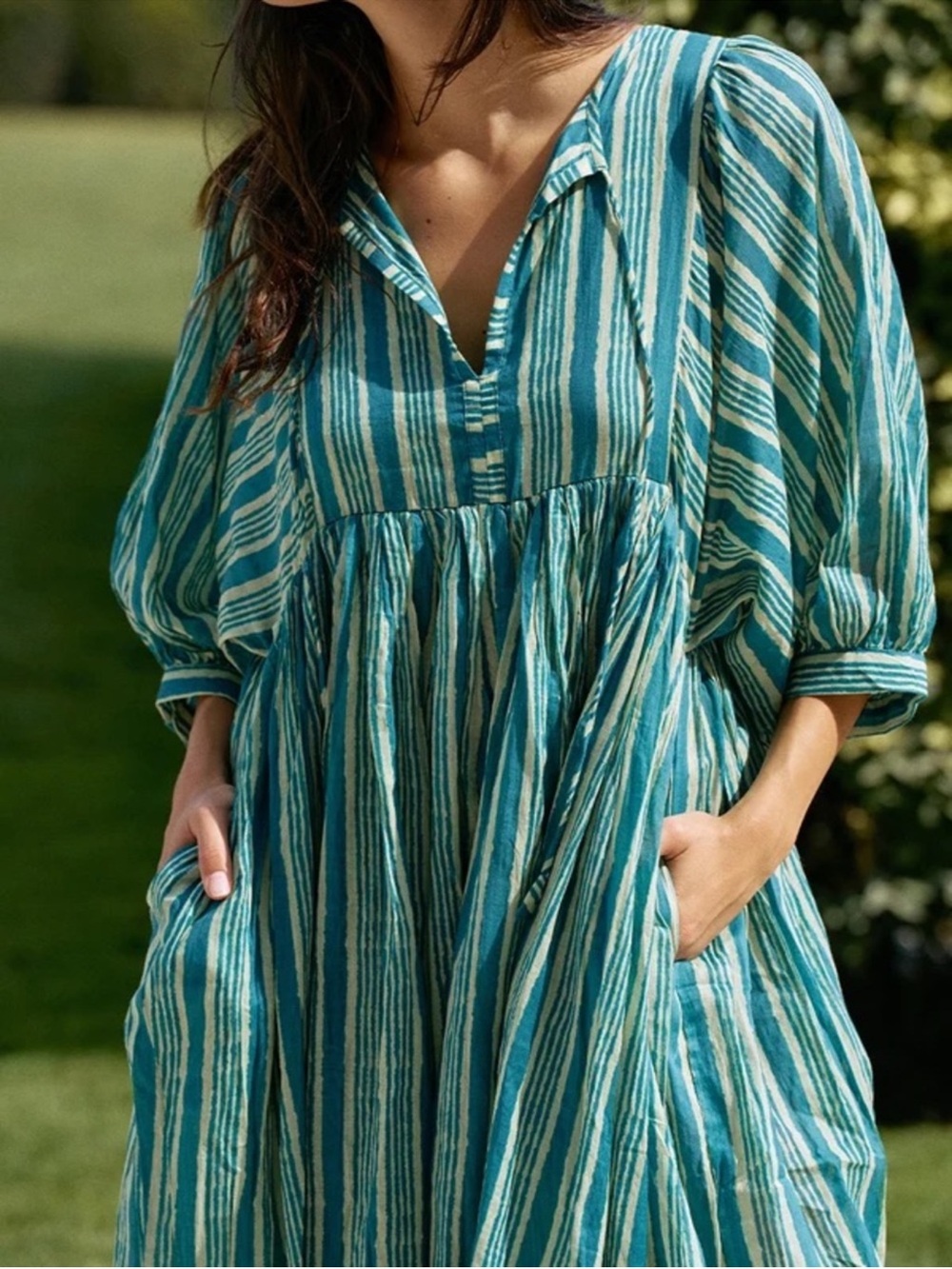 Daughters of India Kyra Midi Dress Spearmint